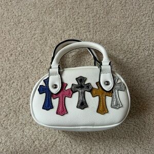 Mini Y2K White Handbag